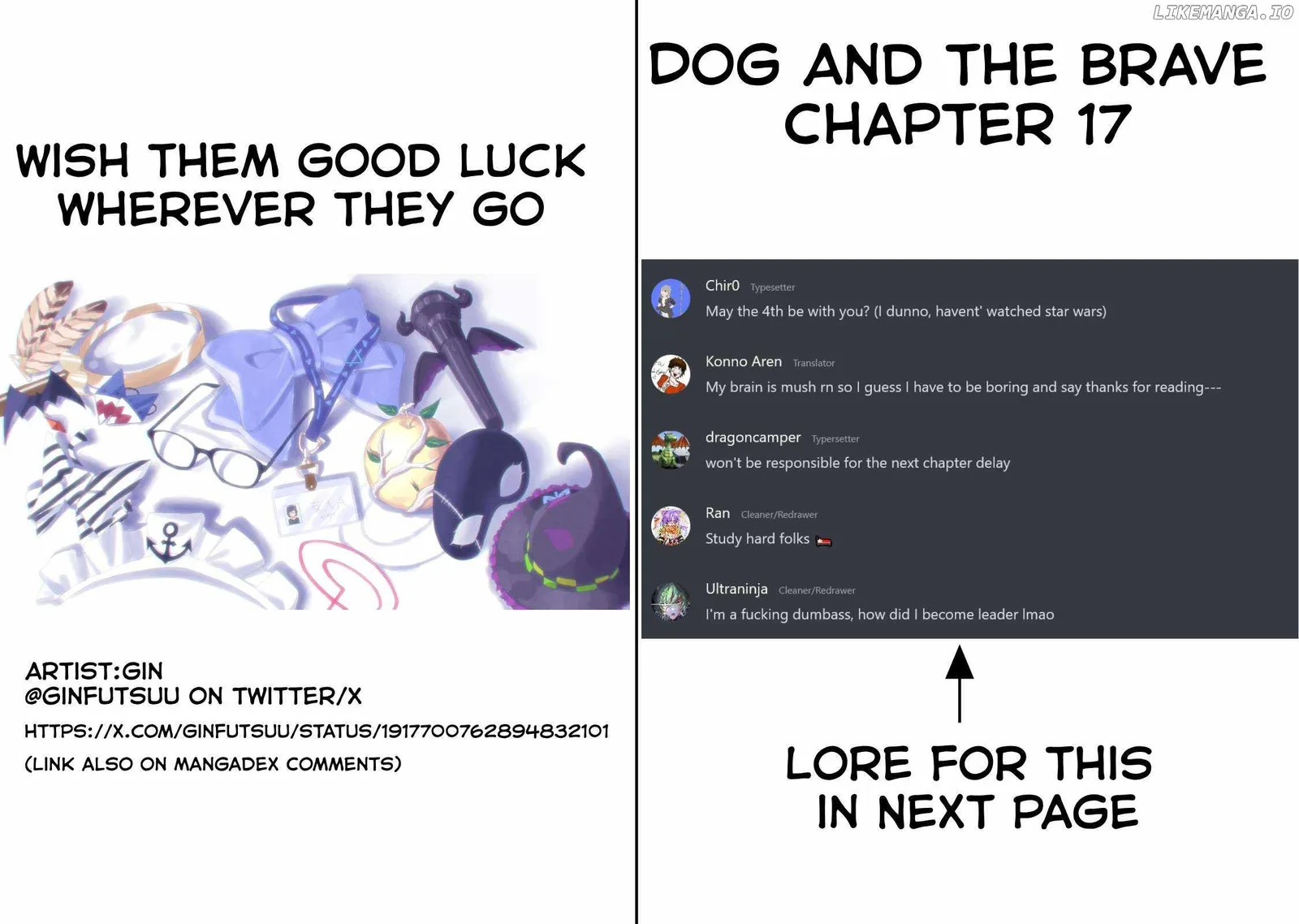 Dogs and heroes don’t dress up Chapter 17 page 31