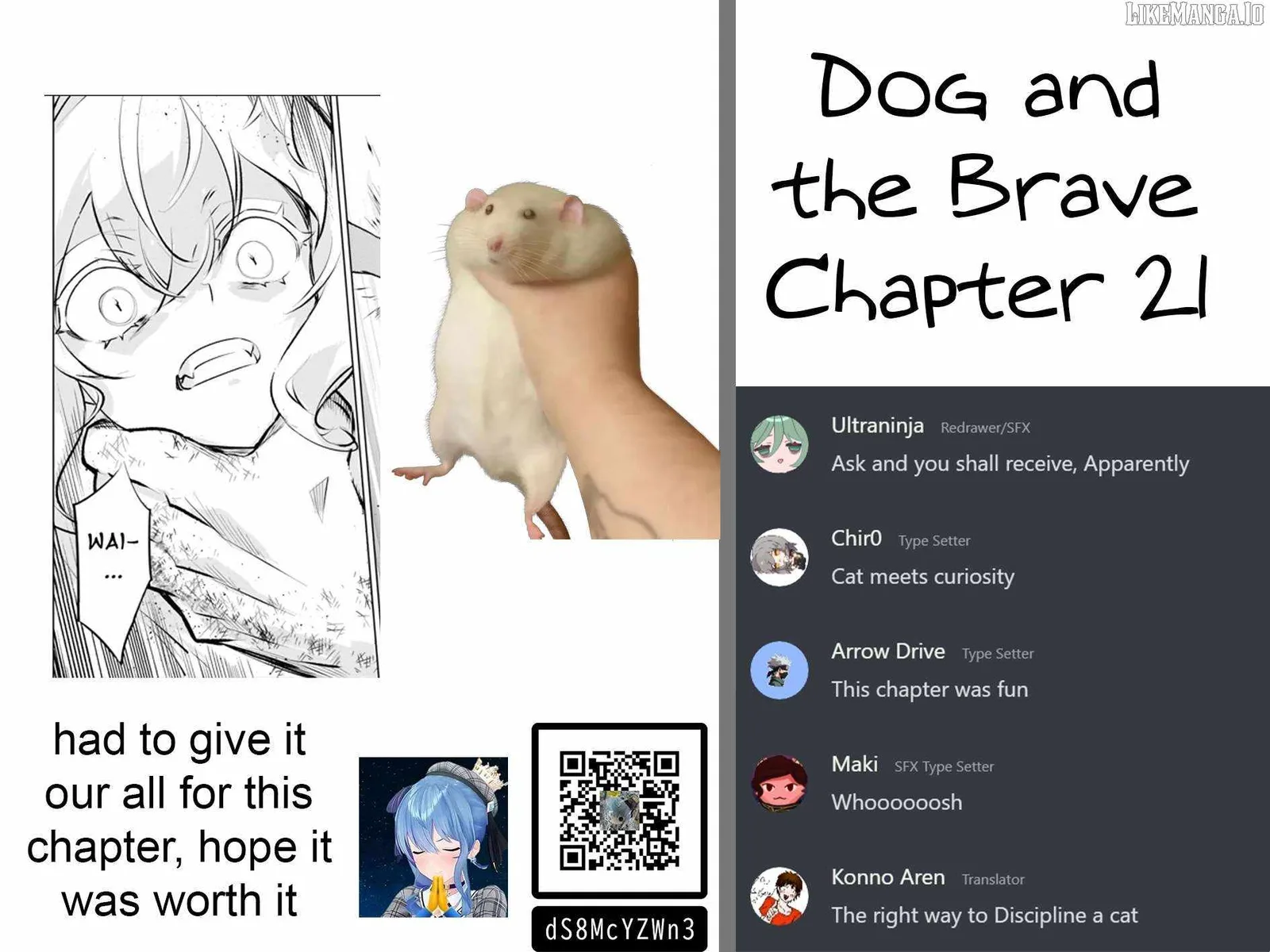 Dogs and heroes don’t dress up Chapter 21 page 36