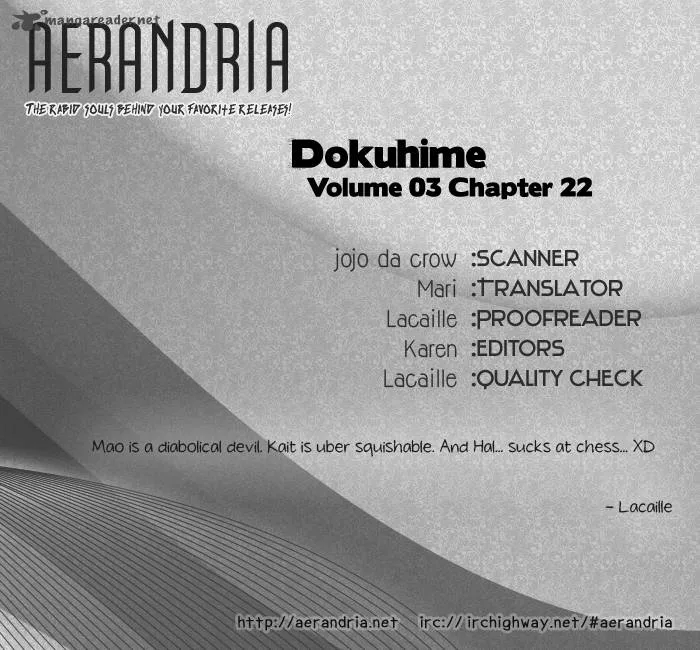 Dokuhime Chapter 22 page 2