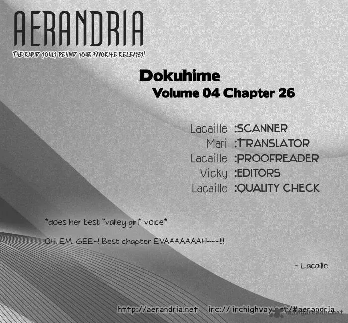 Dokuhime Chapter 26 page 2