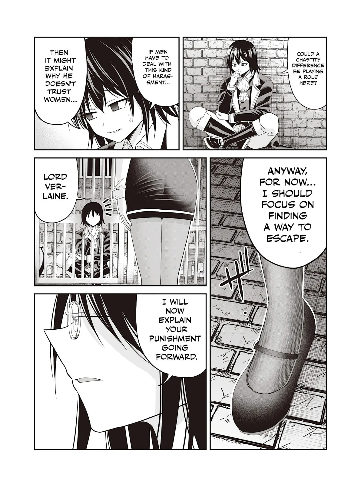 Dokushin Kizoku: Danjohi 1:99 Sekai no Akuyaku Reisoku Chapter 1 page 31