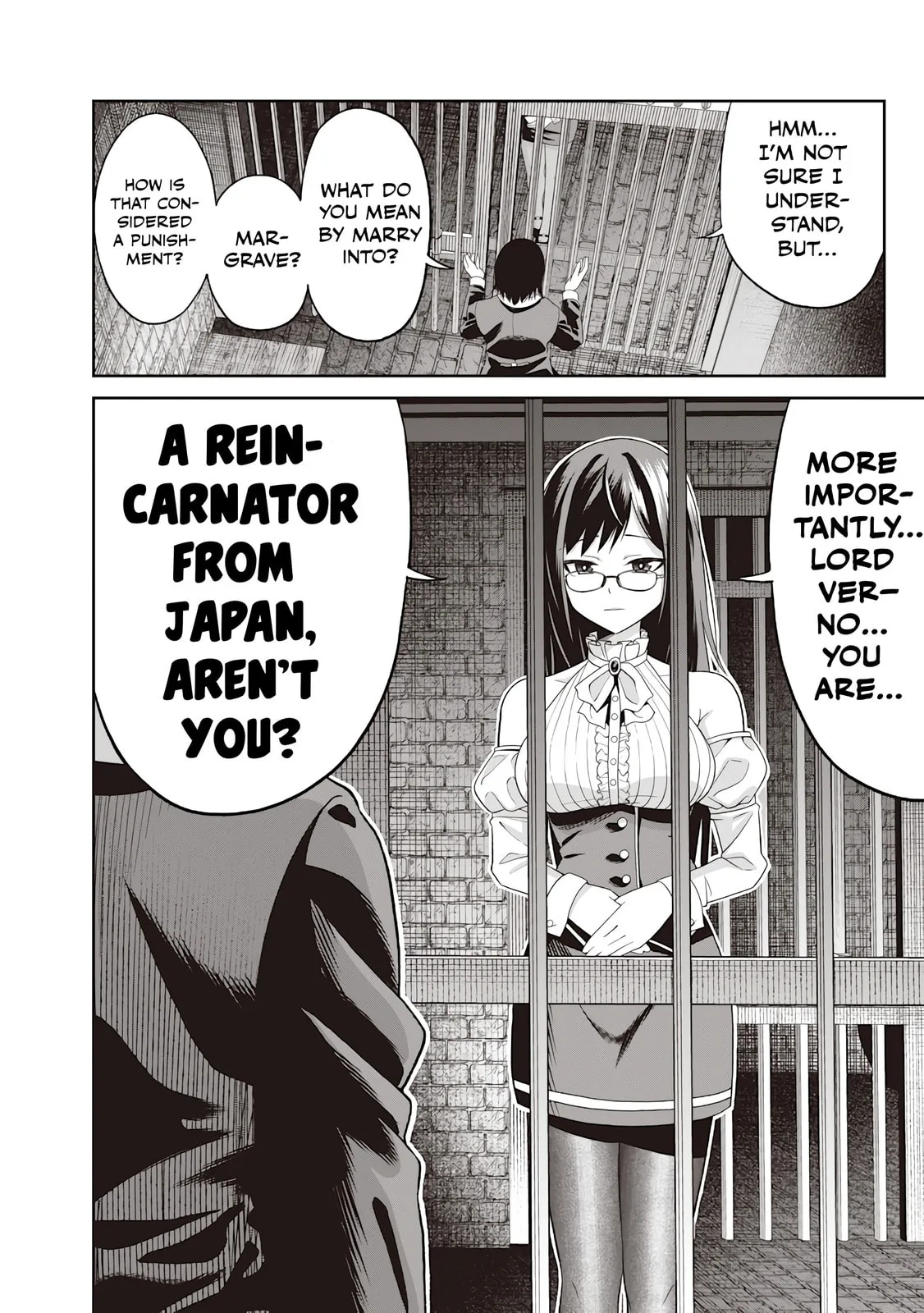 Dokushin Kizoku: Danjohi 1:99 Sekai no Akuyaku Reisoku Chapter 1 page 35