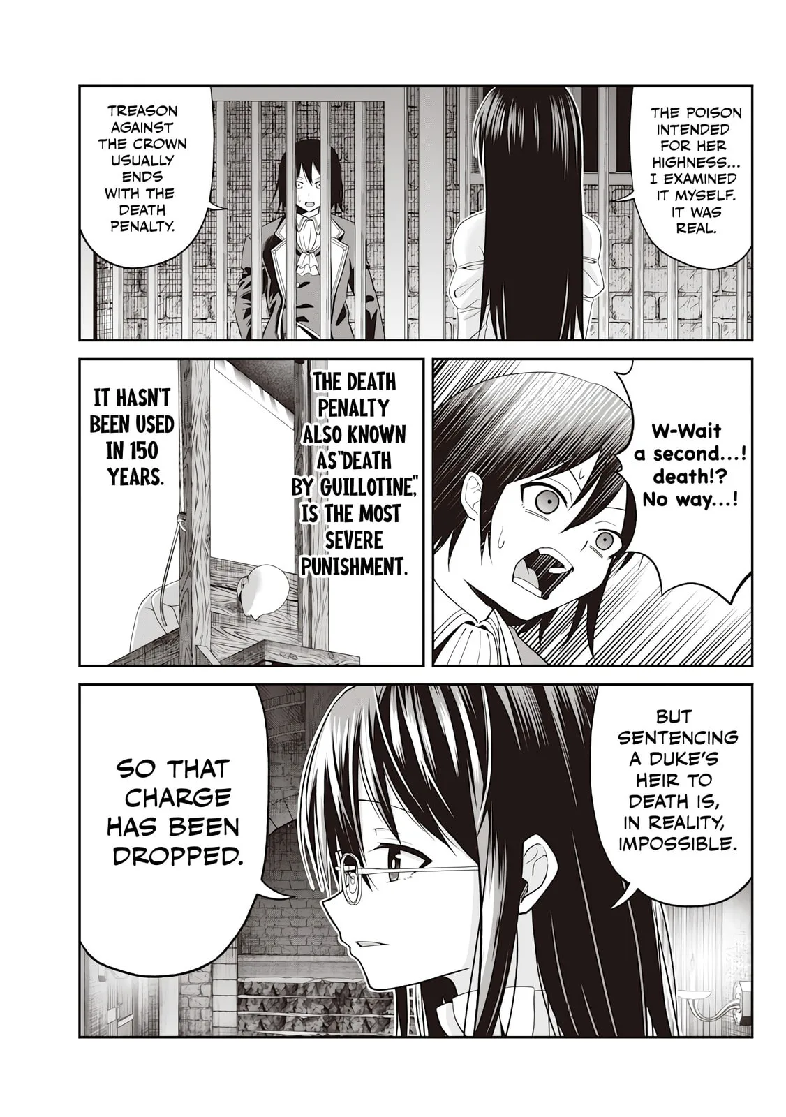 Dokushin Kizoku: Danjohi 1:99 Sekai no Akuyaku Reisoku Chapter 1 page 33