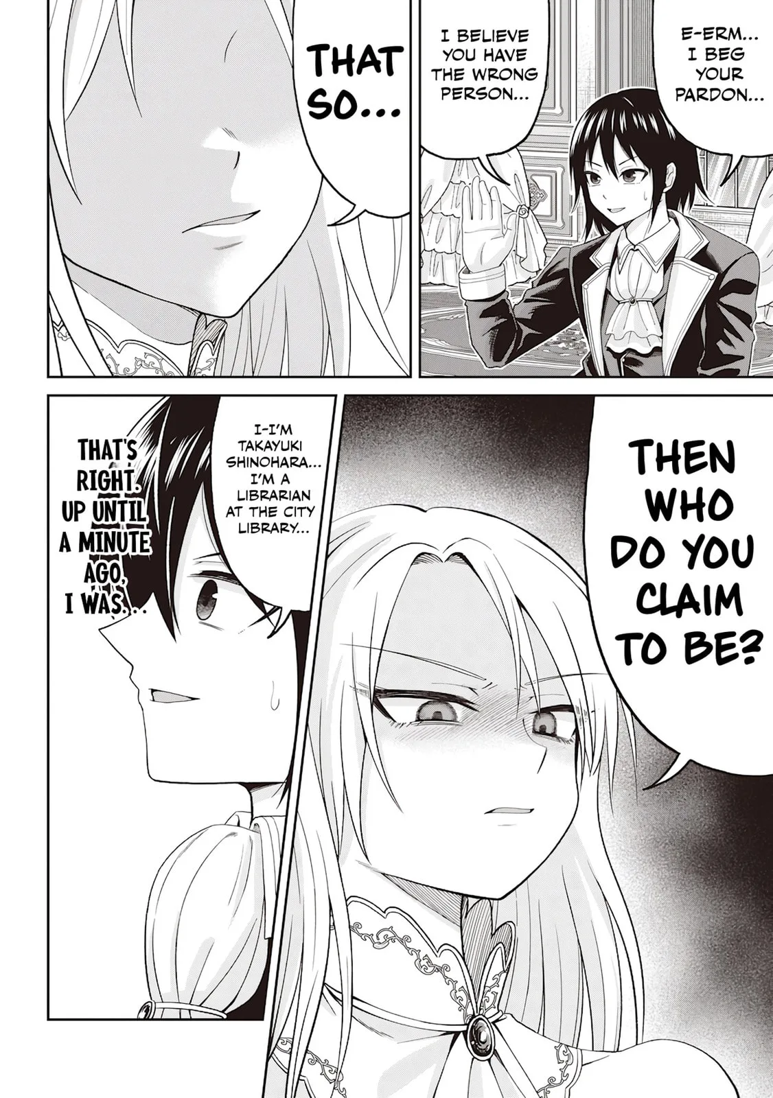 Dokushin Kizoku: Danjohi 1:99 Sekai no Akuyaku Reisoku Chapter 1 page 13