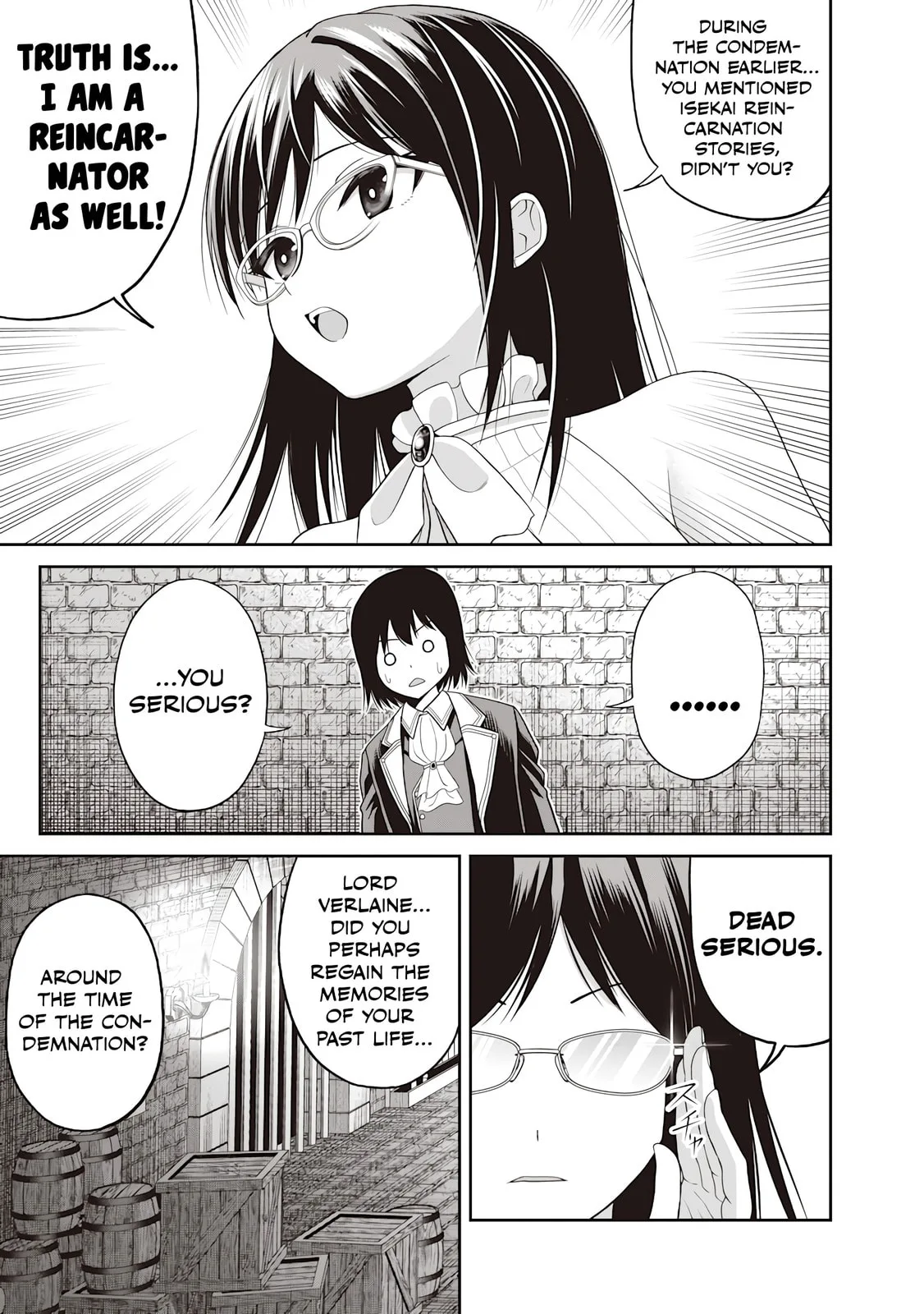 Dokushin Kizoku: Danjohi 1:99 Sekai no Akuyaku Reisoku Chapter 1 page 36