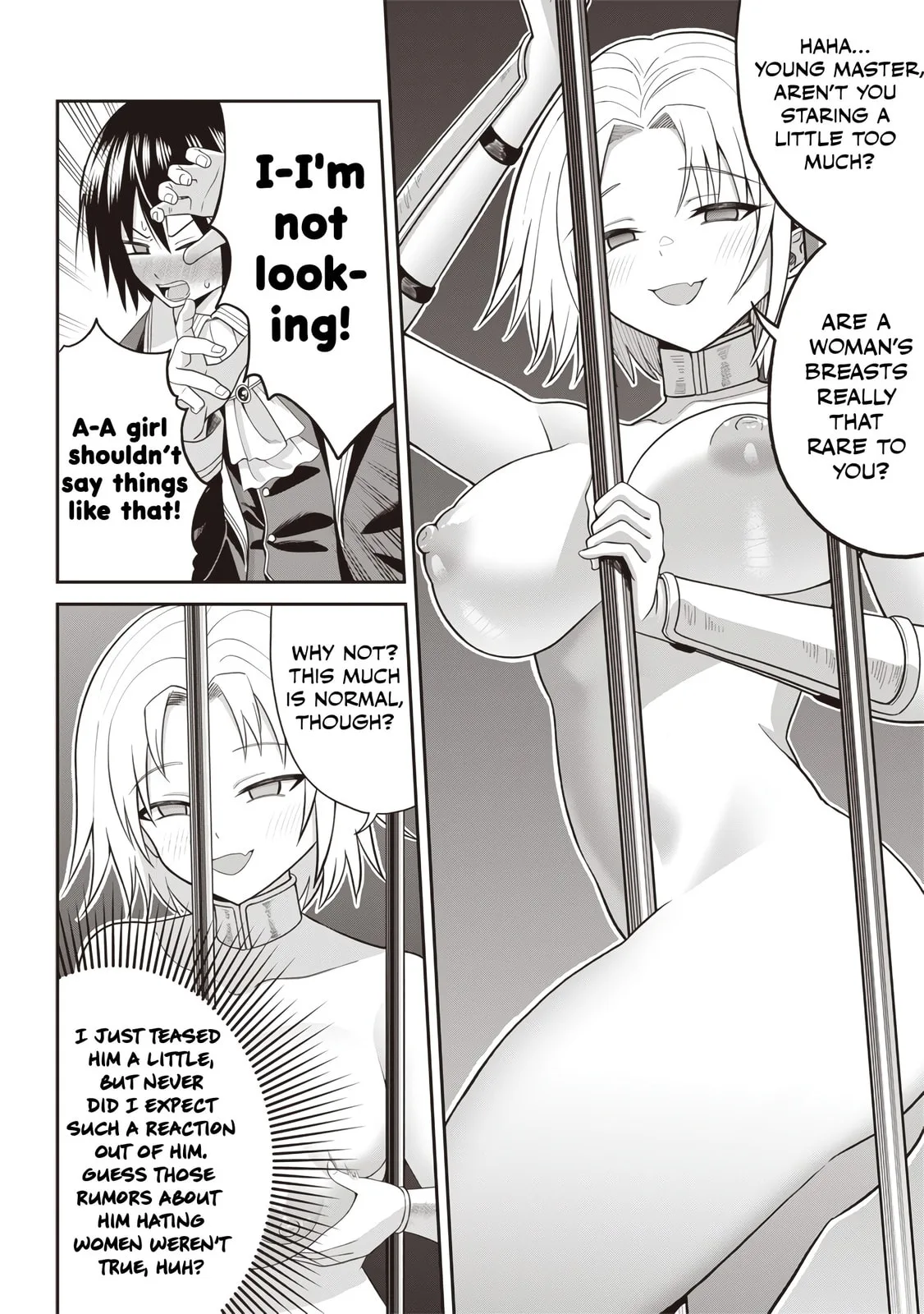 Dokushin Kizoku: Danjohi 1:99 Sekai no Akuyaku Reisoku Chapter 2.1 page 6
