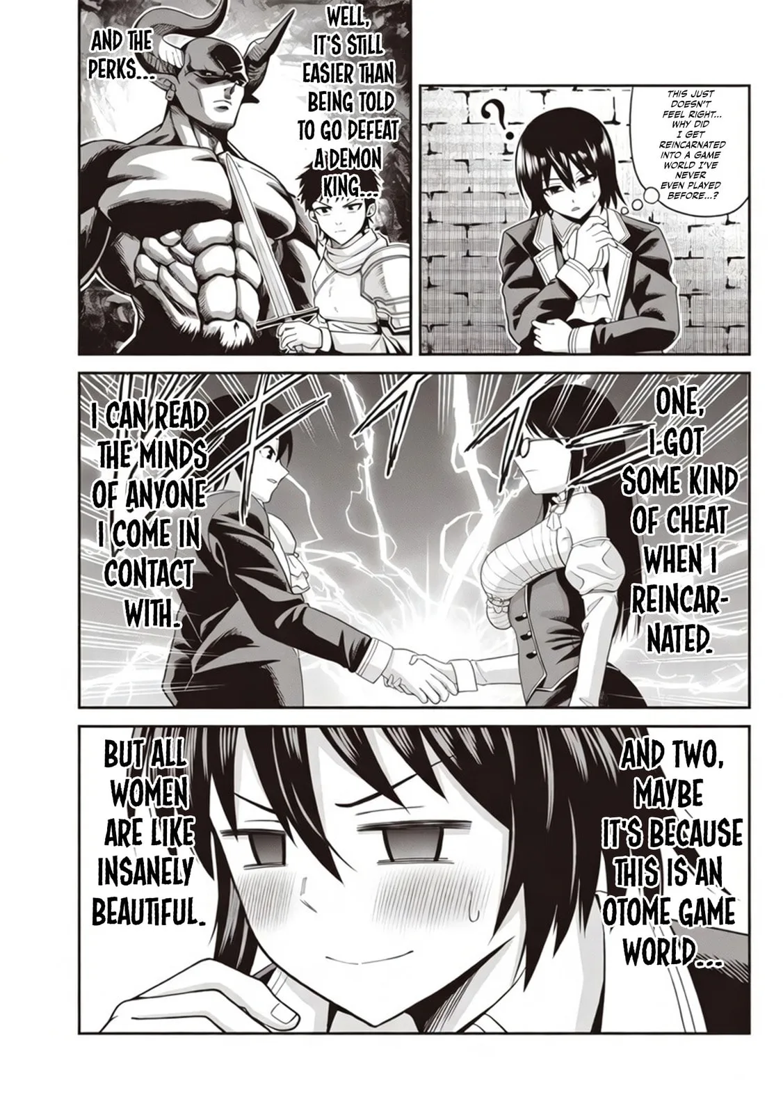 Dokushin Kizoku: Danjohi 1:99 Sekai no Akuyaku Reisoku Chapter 2.1 page 2