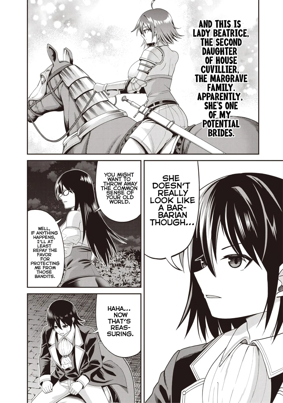 Dokushin Kizoku: Danjohi 1:99 Sekai no Akuyaku Reisoku Chapter 3.2 page 9