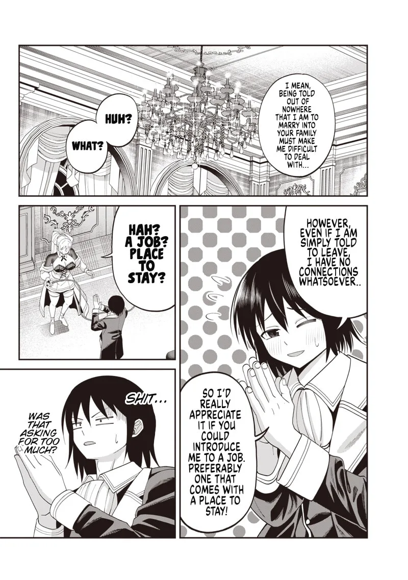 Dokushin Kizoku: Danjohi 1:99 Sekai no Akuyaku Reisoku Chapter 4.1 page 9