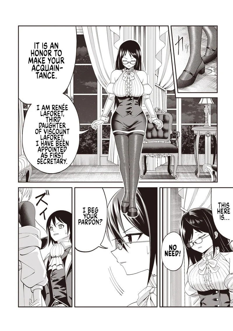Dokushin Kizoku: Danjohi 1:99 Sekai no Akuyaku Reisoku Chapter 4.1 page 6