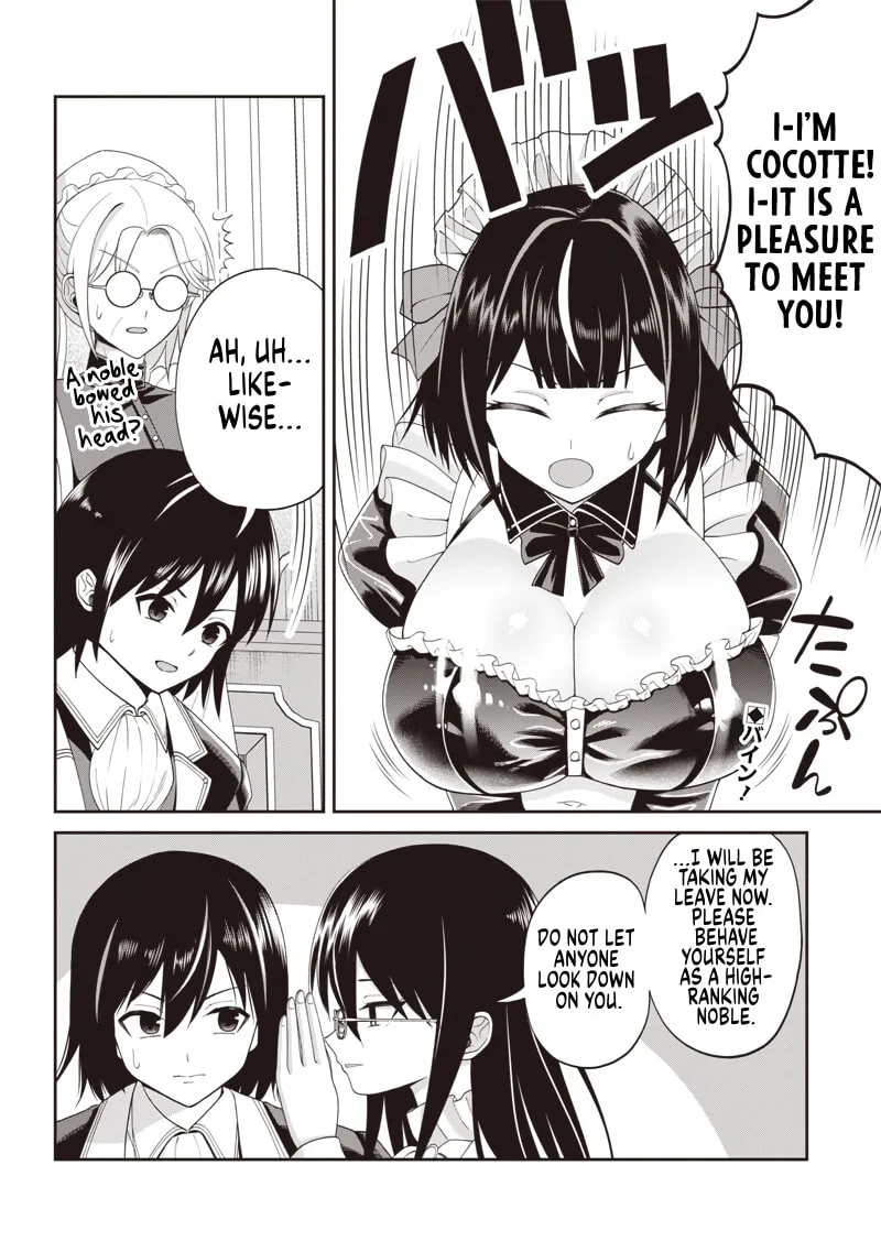 Dokushin Kizoku: Danjohi 1:99 Sekai no Akuyaku Reisoku Chapter 4.2 page 1