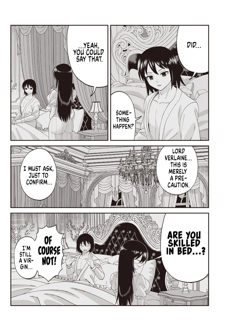 Dokushin Kizoku: Danjohi 1:99 Sekai no Akuyaku Reisoku Chapter 5.2 page 11
