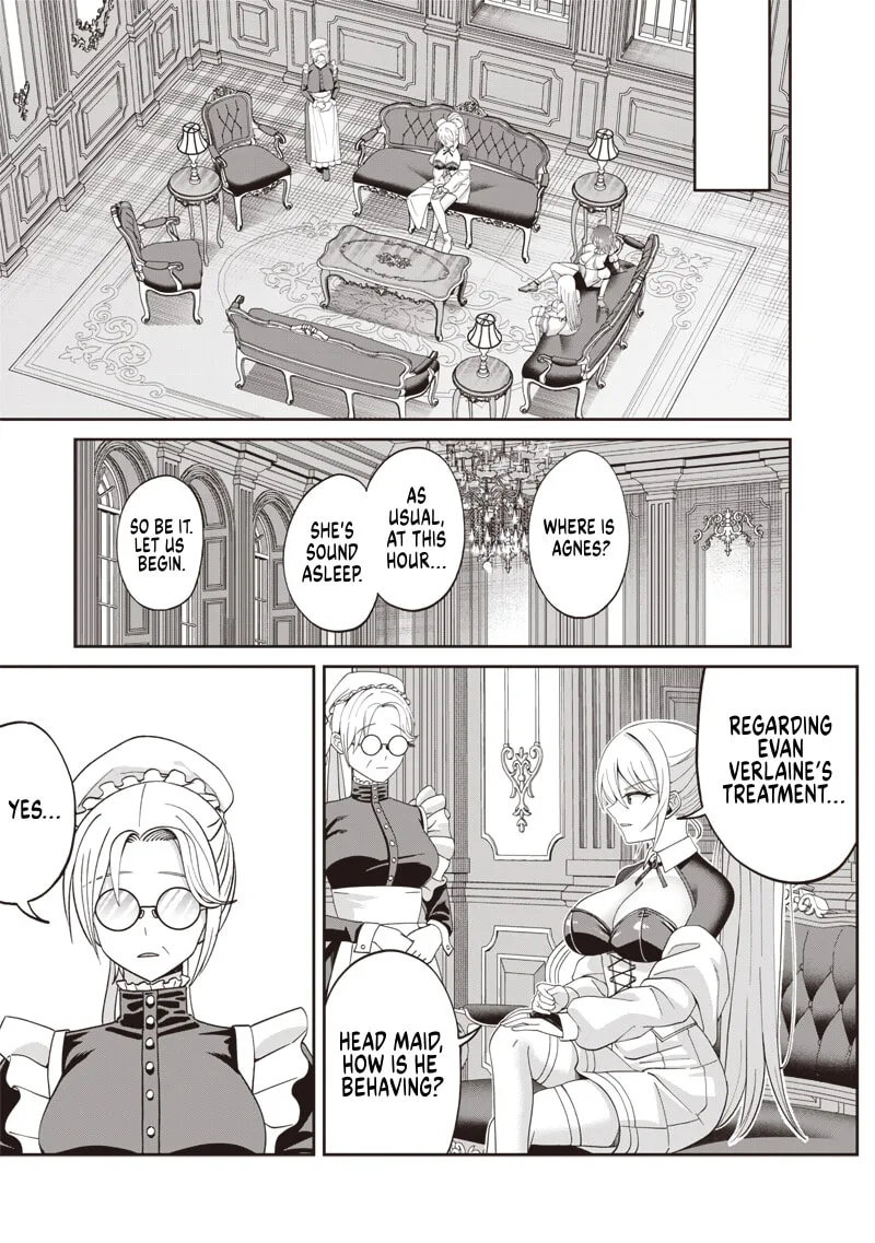 Dokushin Kizoku: Danjohi 1:99 Sekai no Akuyaku Reisoku Chapter 5.2 page 1