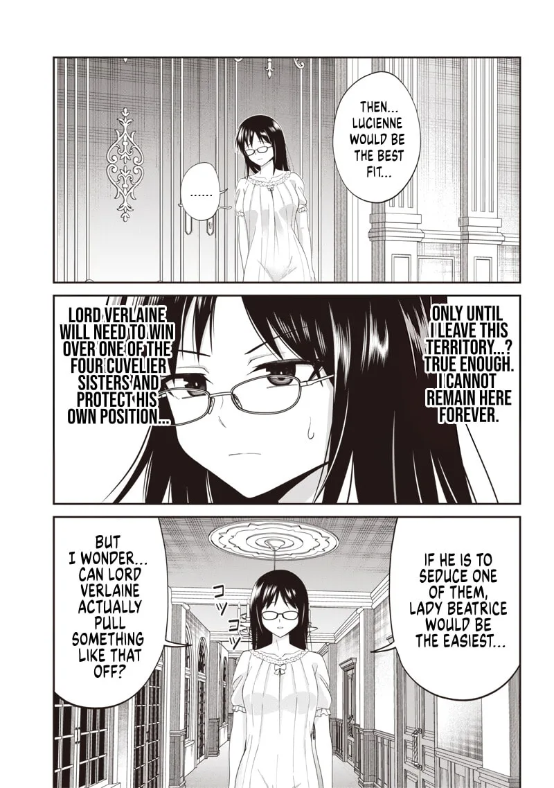 Dokushin Kizoku: Danjohi 1:99 Sekai no Akuyaku Reisoku Chapter 5.2 page 8