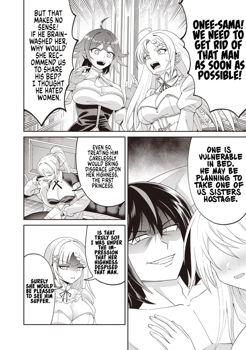 Dokushin Kizoku: Danjohi 1:99 Sekai no Akuyaku Reisoku Chapter 5.2 page 6
