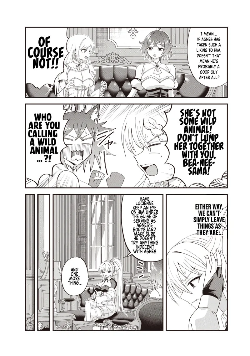 Dokushin Kizoku: Danjohi 1:99 Sekai no Akuyaku Reisoku Chapter 7.2 page 4