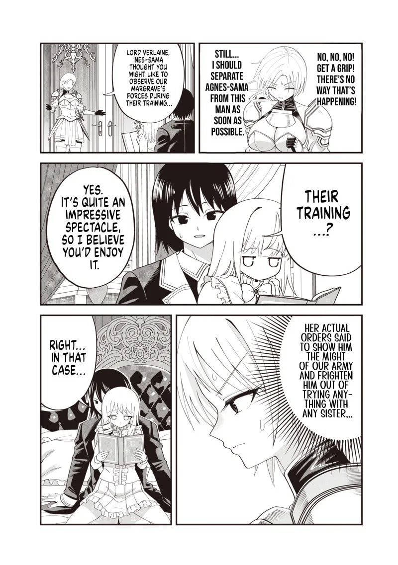 Dokushin Kizoku: Danjohi 1:99 Sekai no Akuyaku Reisoku Chapter 7.2 page 8