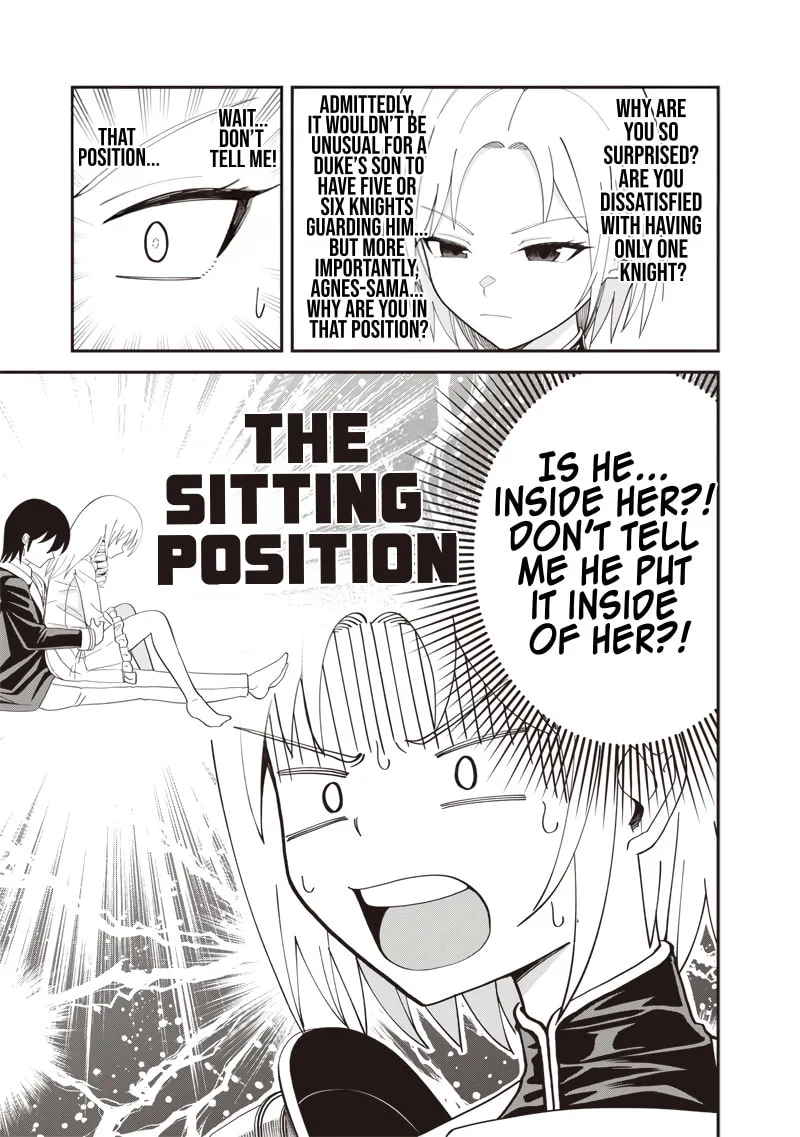 Dokushin Kizoku: Danjohi 1:99 Sekai no Akuyaku Reisoku Chapter 7.2 page 7