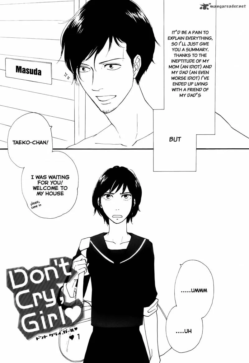 Don't Cry, Girl Chapter 1 page 1