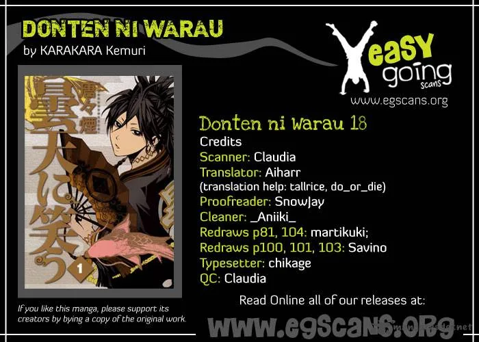 Donten ni Warau Chapter 18 page 1