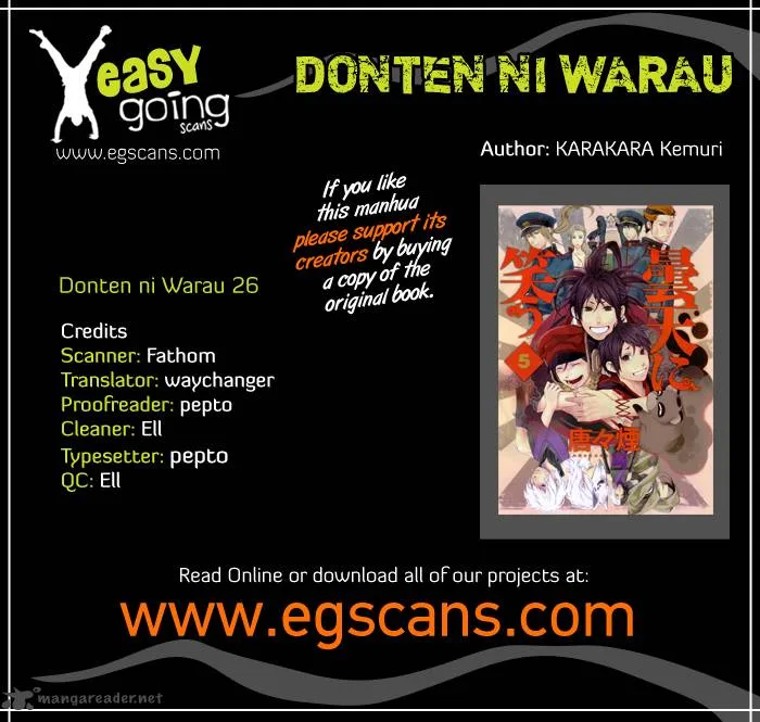Donten ni Warau Chapter 26 page 1
