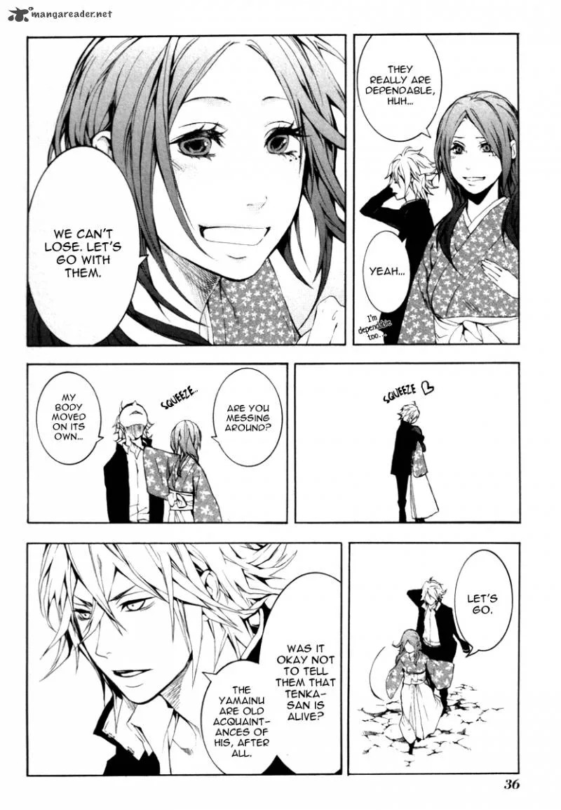 Donten ni Warau Chapter 26 page 36