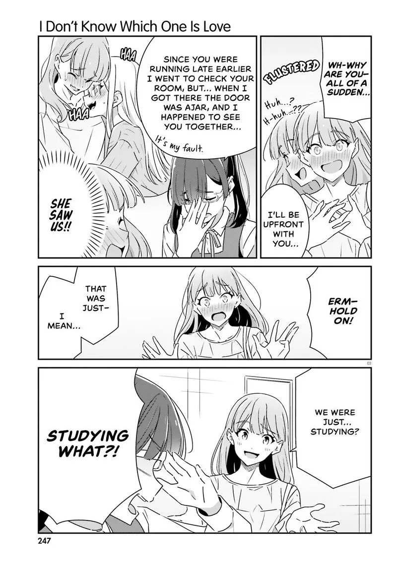 Dore ga Koi Ka ga Wakaranai Chapter 11 page 3
