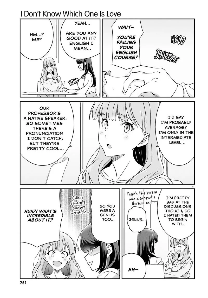 Dore ga Koi Ka ga Wakaranai Chapter 11 page 7