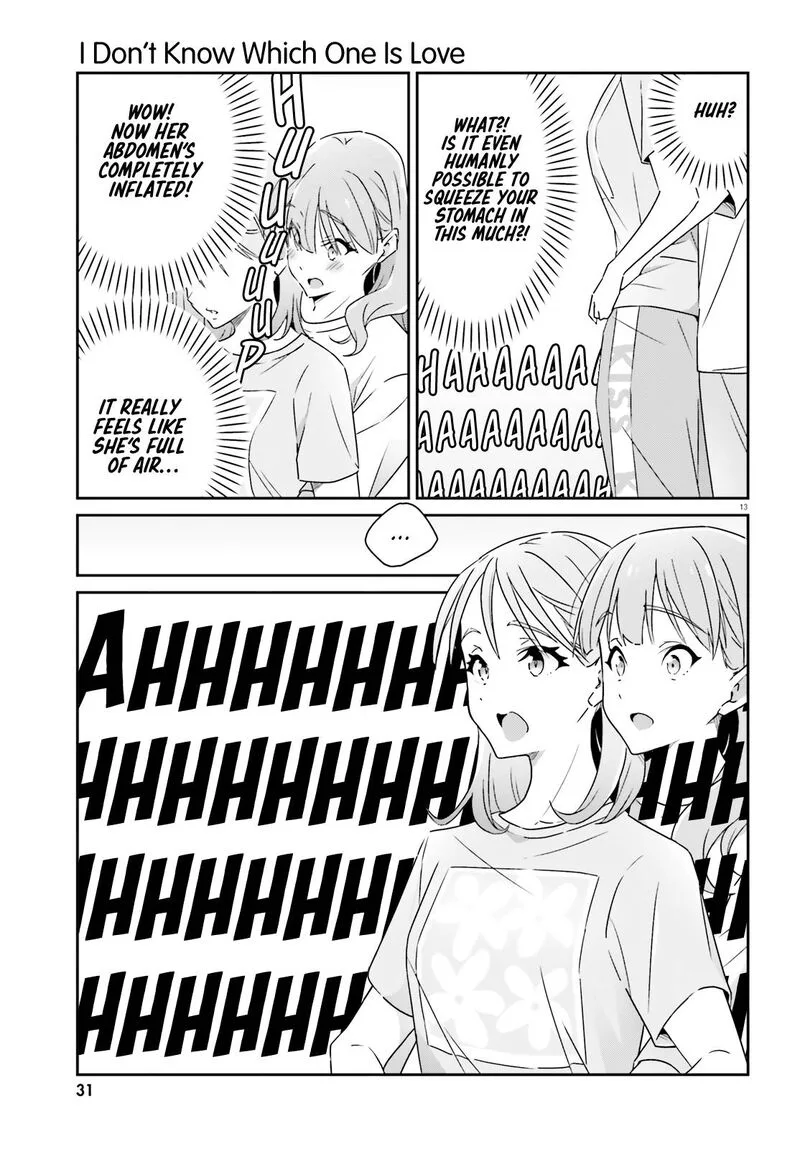 Dore ga Koi Ka ga Wakaranai Chapter 12 page 13