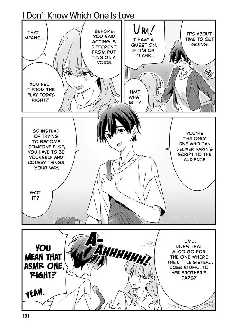 Dore ga Koi Ka ga Wakaranai Chapter 14 page 11