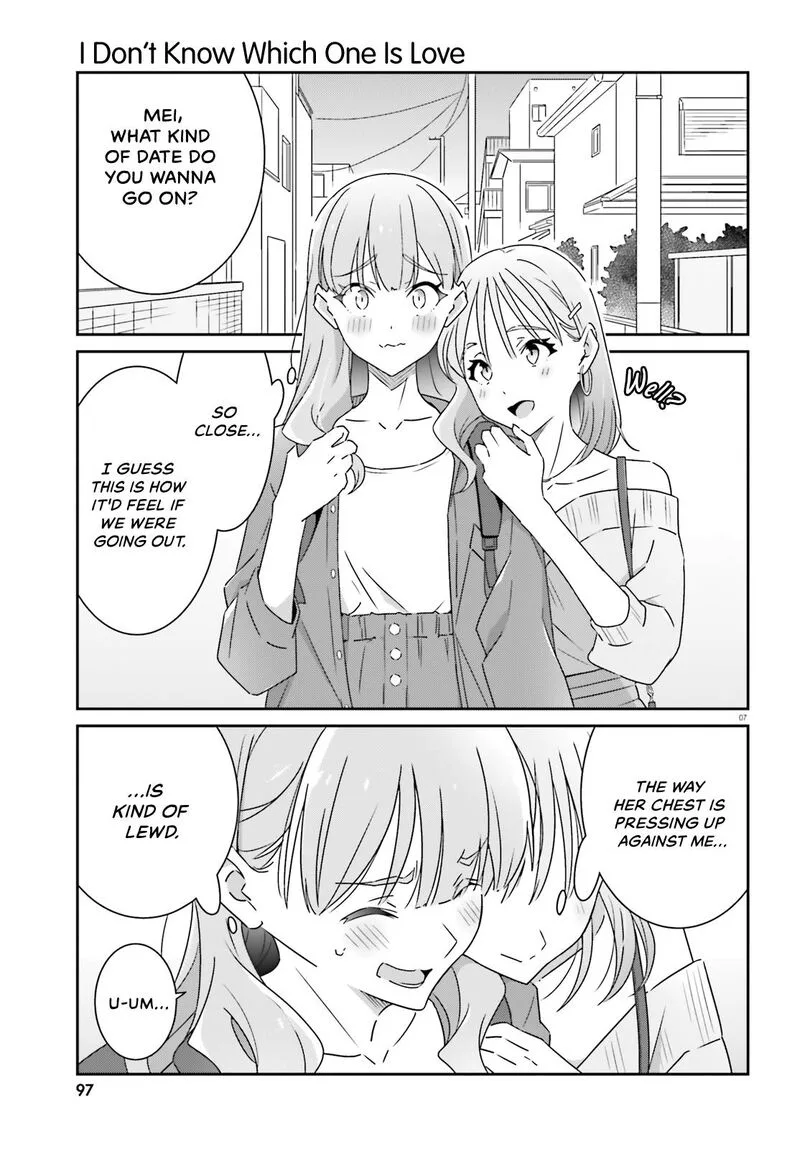 Dore ga Koi Ka ga Wakaranai Chapter 15 page 7