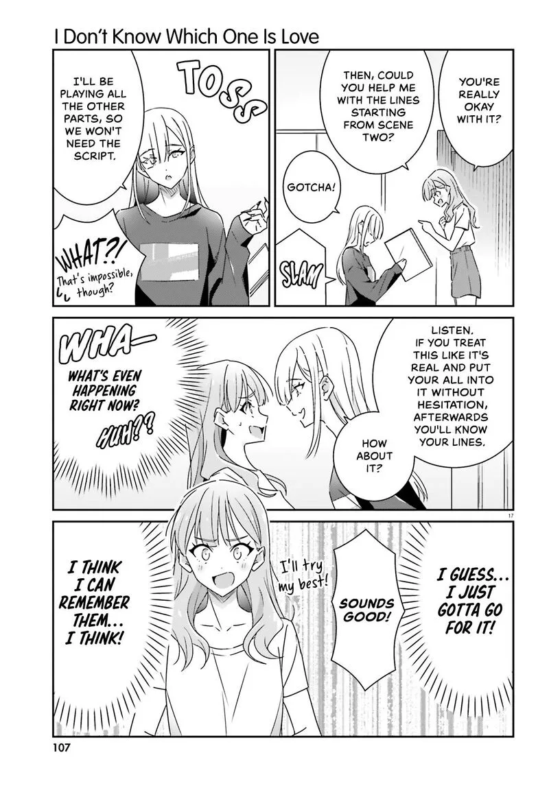 Dore ga Koi Ka ga Wakaranai Chapter 15 page 17