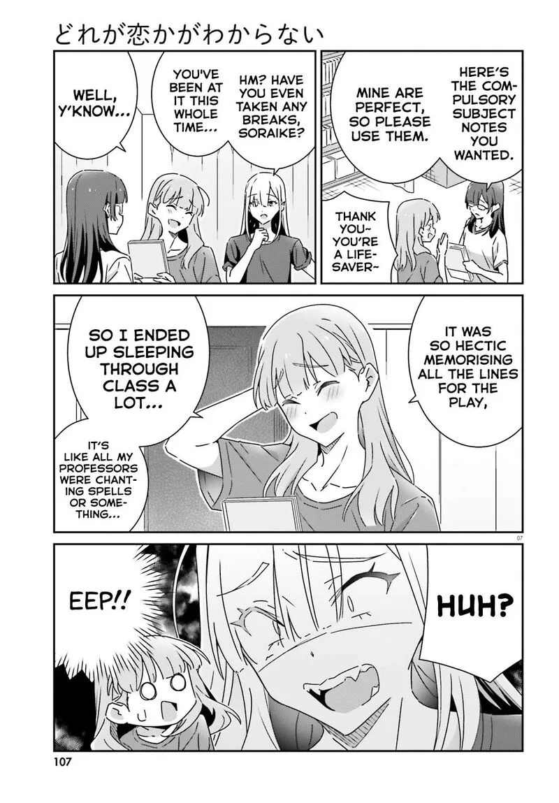 Dore ga Koi Ka ga Wakaranai Chapter 30 page 7