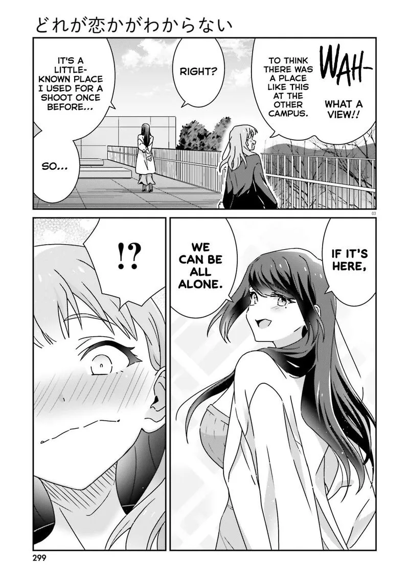 Dore ga Koi Ka ga Wakaranai Chapter 55 page 3