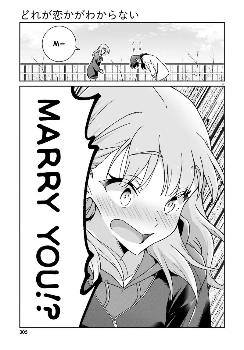Dore ga Koi Ka ga Wakaranai Chapter 55 page 9