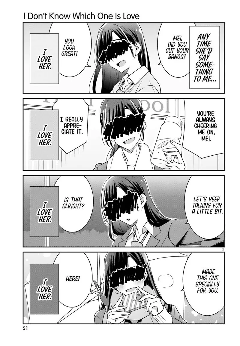 Dore ga Koi Ka ga Wakaranai Chapter 8 page 3