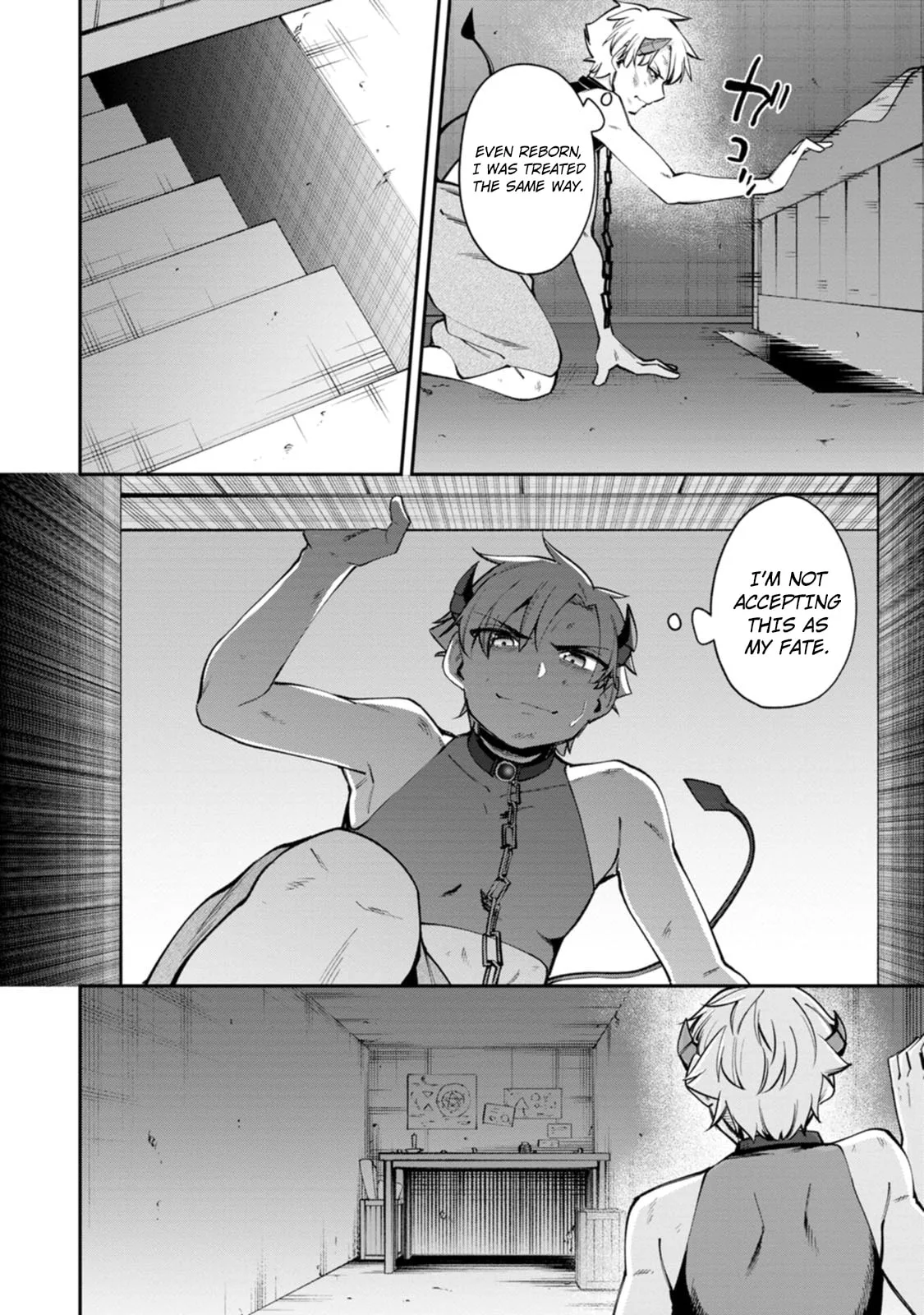 Dorei-gaeshi no Hangyaku Maou: Saijaku Shuzoku no Akuma ga Kindan Harem wo Kizuku made Chapter 1 page 22