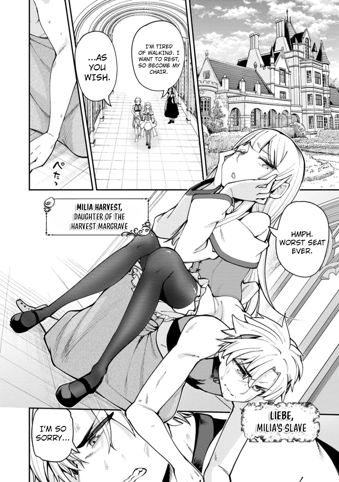 Dorei-gaeshi no Hangyaku Maou: Saijaku Shuzoku no Akuma ga Kindan Harem wo Kizuku made Chapter 1 page 8