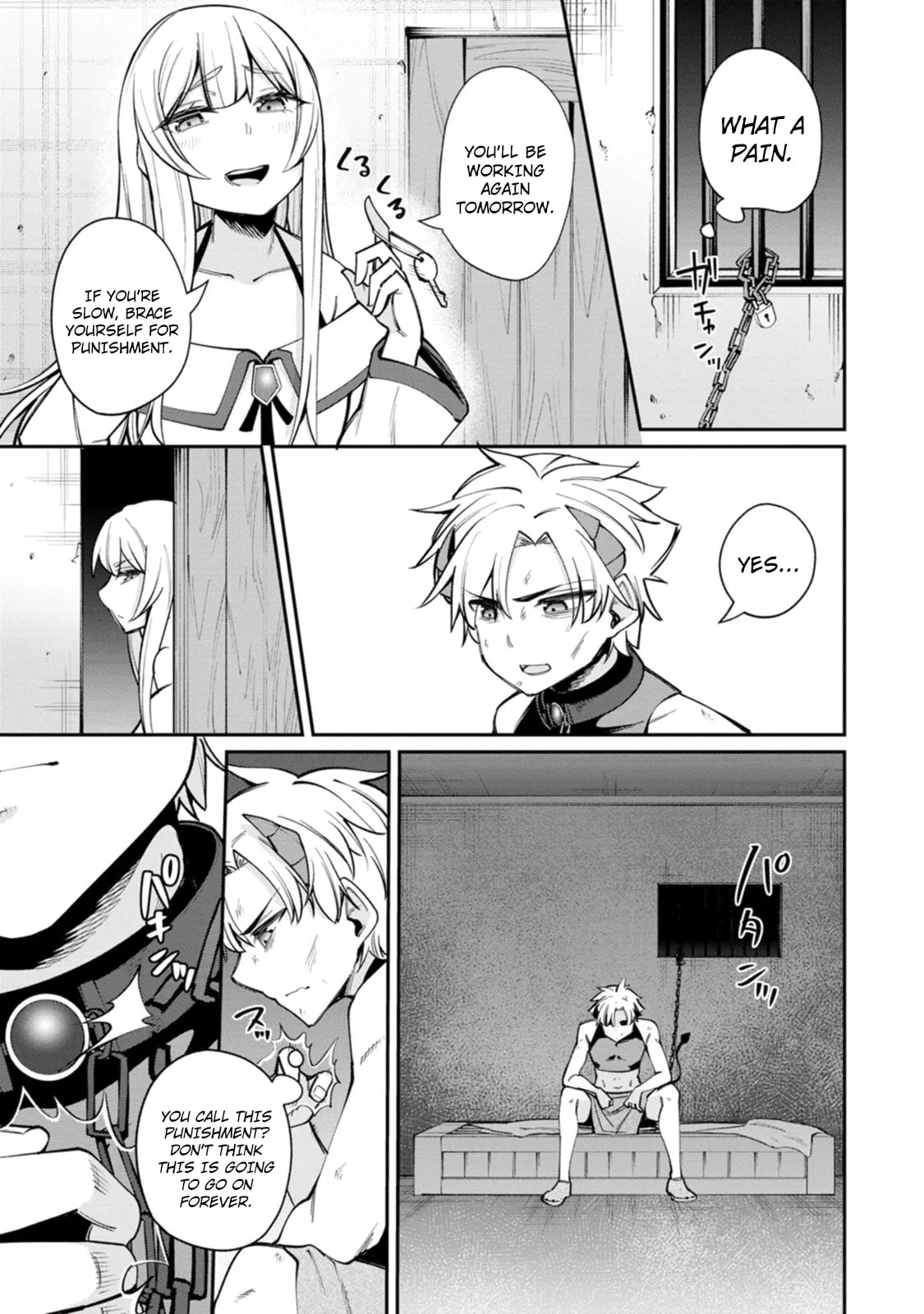 Dorei-gaeshi no Hangyaku Maou: Saijaku Shuzoku no Akuma ga Kindan Harem wo Kizuku made Chapter 1 page 21