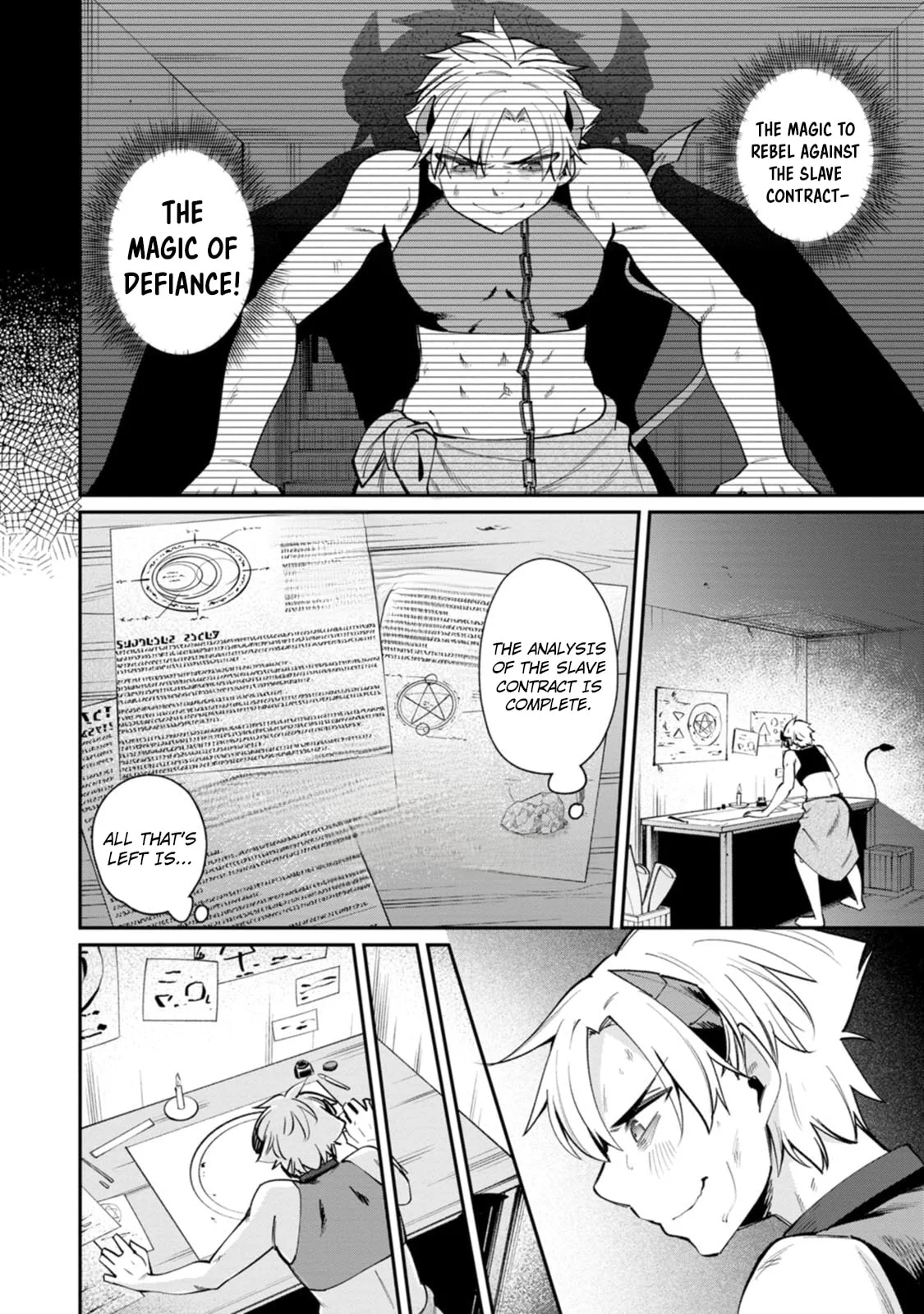 Dorei-gaeshi no Hangyaku Maou: Saijaku Shuzoku no Akuma ga Kindan Harem wo Kizuku made Chapter 1 page 24
