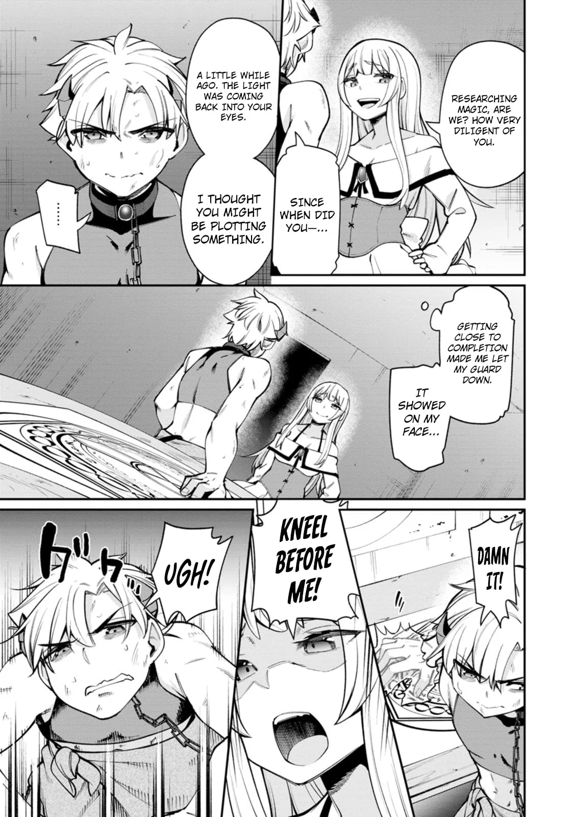 Dorei-gaeshi no Hangyaku Maou: Saijaku Shuzoku no Akuma ga Kindan Harem wo Kizuku made Chapter 1 page 27