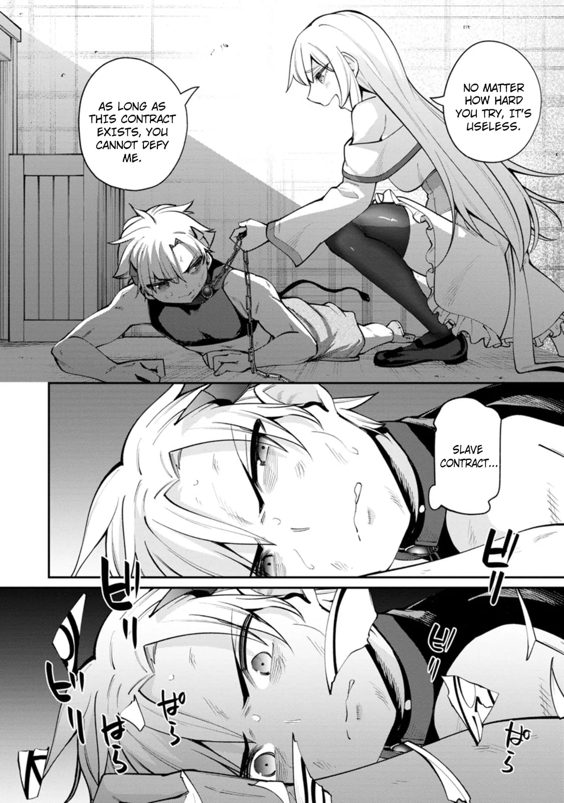 Dorei-gaeshi no Hangyaku Maou: Saijaku Shuzoku no Akuma ga Kindan Harem wo Kizuku made Chapter 1 page 28