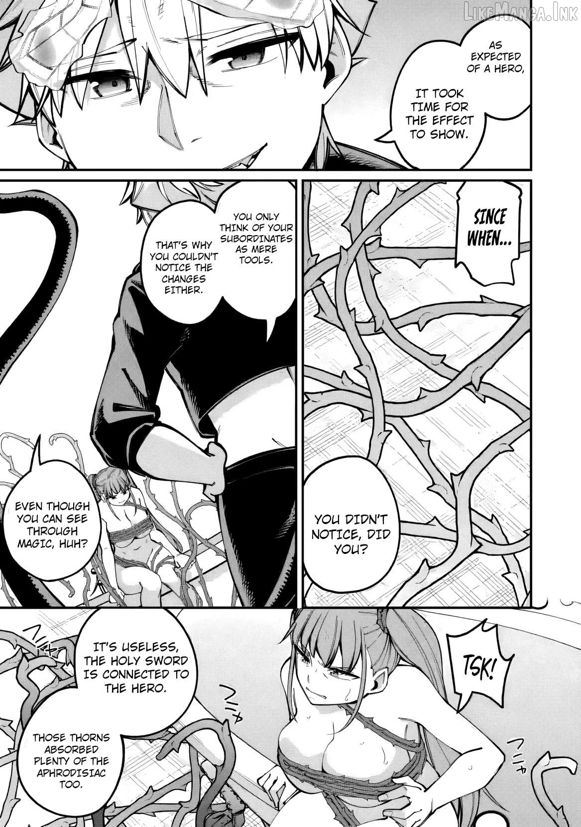 Dorei-gaeshi no Hangyaku Maou: Saijaku Shuzoku no Akuma ga Kindan Harem wo Kizuku made Chapter 11 page 32