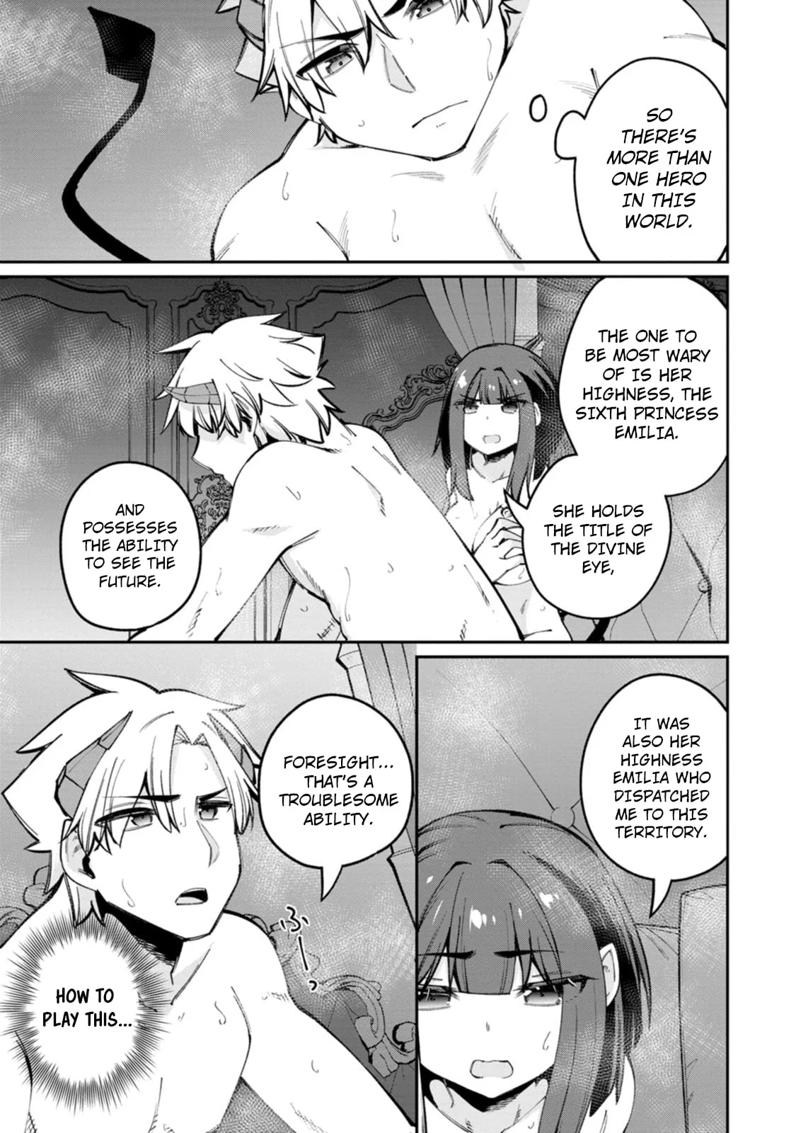 Dorei-gaeshi no Hangyaku Maou: Saijaku Shuzoku no Akuma ga Kindan Harem wo Kizuku made Chapter 5 page 14