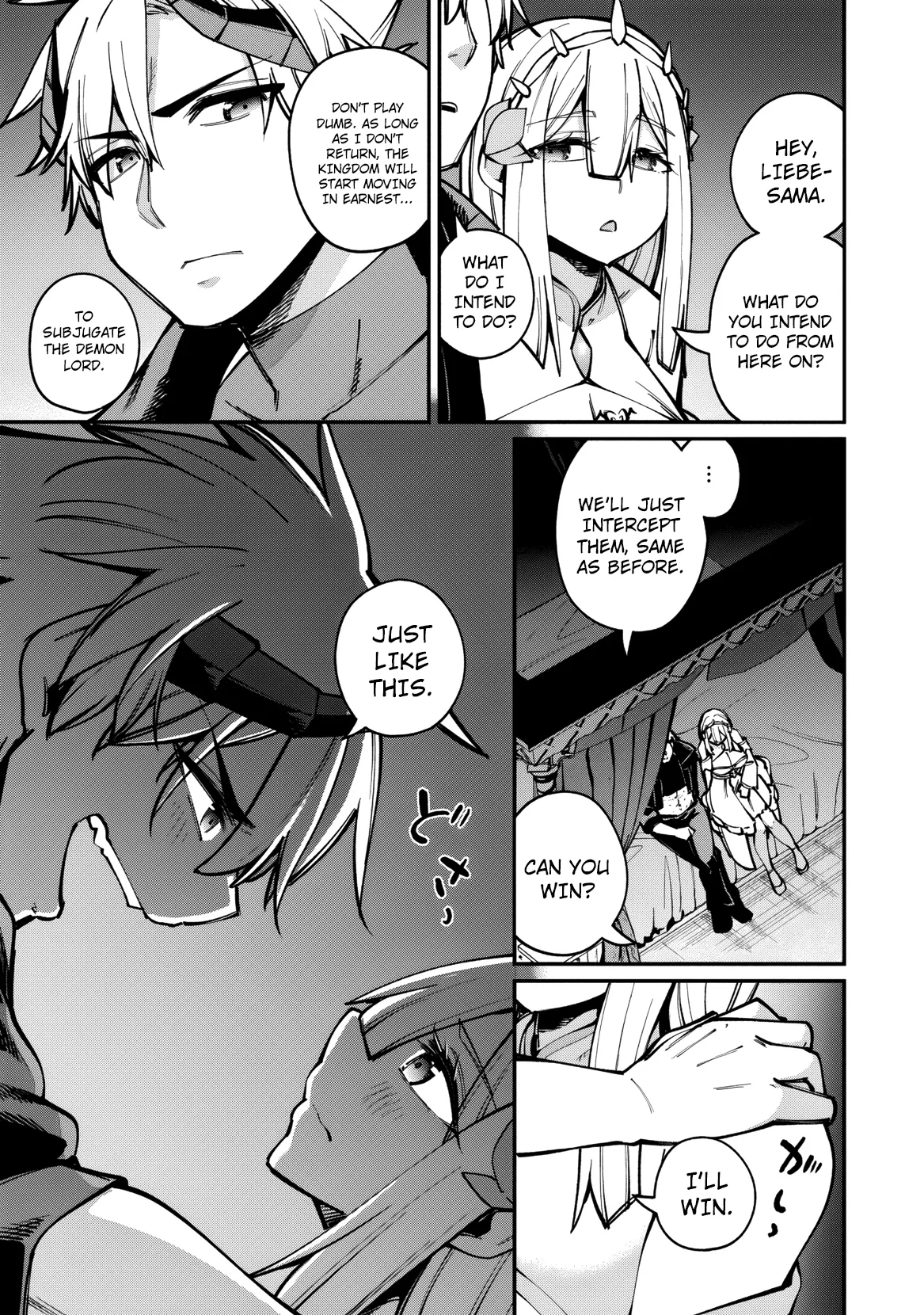 Dorei-gaeshi no Hangyaku Maou: Saijaku Shuzoku no Akuma ga Kindan Harem wo Kizuku made Chapter 7 page 14