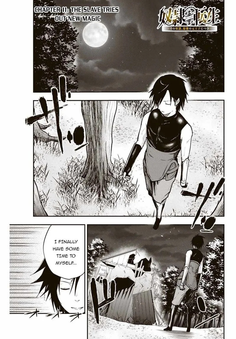 Dorei Tensei: Sono Dorei, Saikyou no Moto Ouji ni Tsuki Chapter 11 page 1