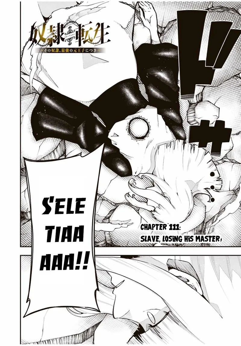 Dorei Tensei: Sono Dorei, Saikyou no Moto Ouji ni Tsuki Chapter 111 page 2