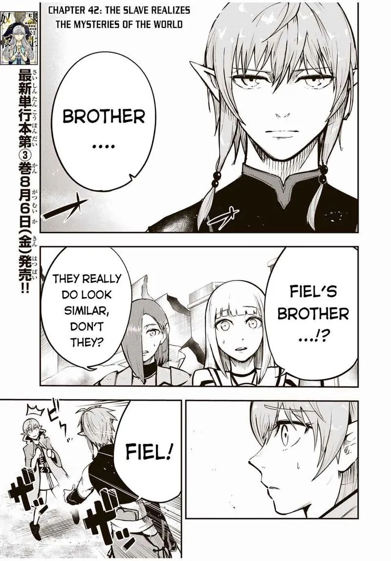 Dorei Tensei: Sono Dorei, Saikyou no Moto Ouji ni Tsuki Chapter 42 page 1