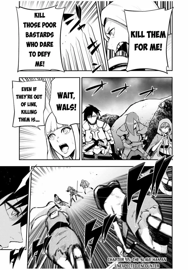 Dorei Tensei: Sono Dorei, Saikyou no Moto Ouji ni Tsuki Chapter 55 page 1