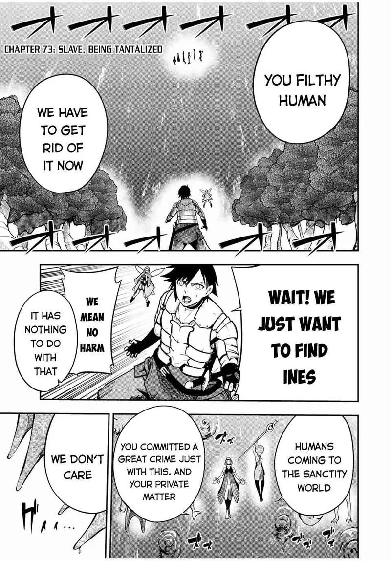 Dorei Tensei: Sono Dorei, Saikyou no Moto Ouji ni Tsuki Chapter 73 page 1
